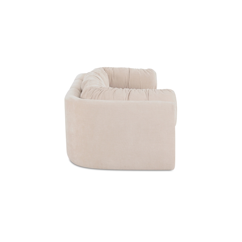 Moe's Home Collection Matina Modular Sofa Fabric Beige