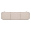 Moe's Home Collection Matina Modular Sofa Fabric Beige