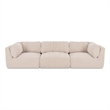 Moe's Home Collection Matina Modular Sofa Fabric Beige
