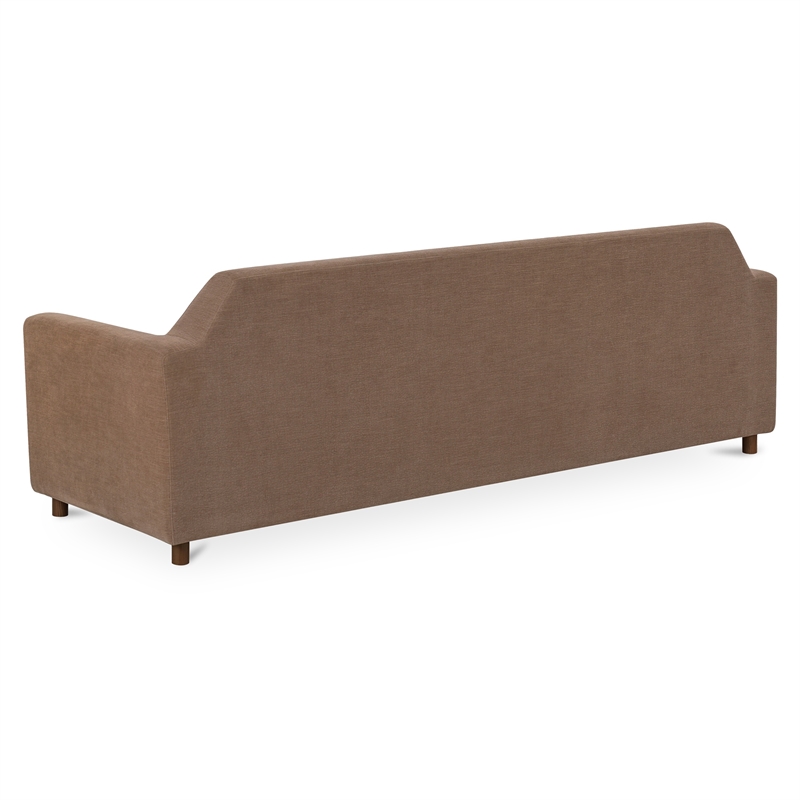 Moe's Home Collection Finch Sofa Fabric Brown