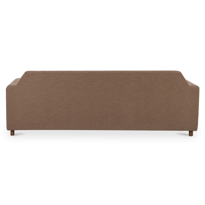 Moe's Home Collection Finch Sofa Fabric Brown