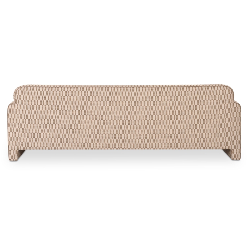 Moe's Home Collection Leo Sofa Fabric Taupe