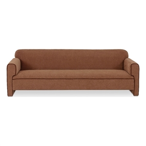 Moe's Home Collection Leo Sofa Fabric Brown