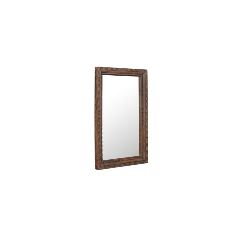 Moe's Home Collection Holland Mirror Wood Brown