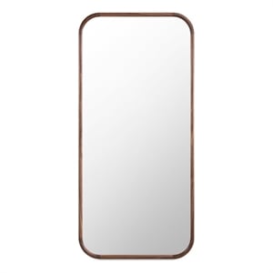 Moe's Home Collection Kai Mirror Wood Brown