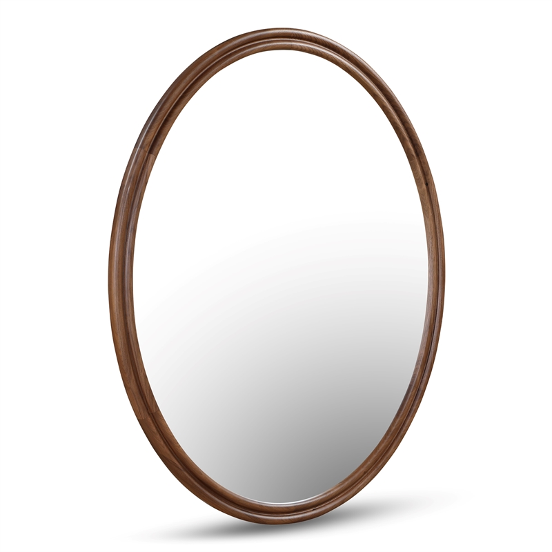 Moe's Home Collection Alcott Mirror Wood Brown