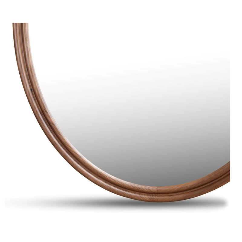 Moe's Home Collection Alcott Mirror Wood Brown