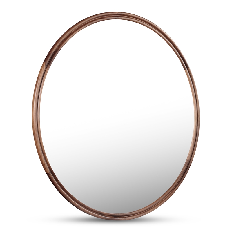 Moe's Home Collection Alcott Mirror Wood Brown