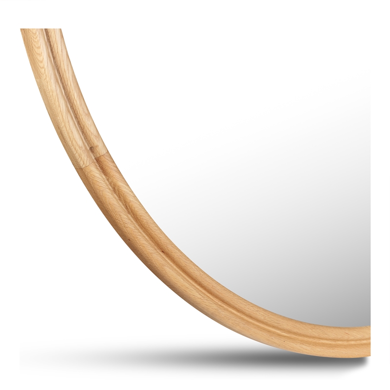 Moe's Home Collection Alcott Mirror Wood Natural