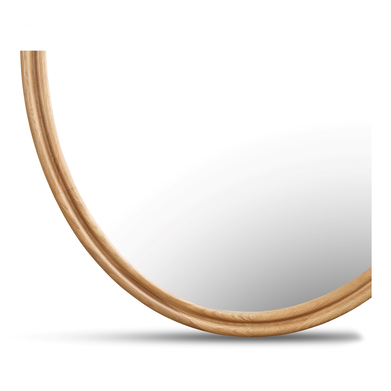Moe's Home Collection Alcott Mirror Wood Natural