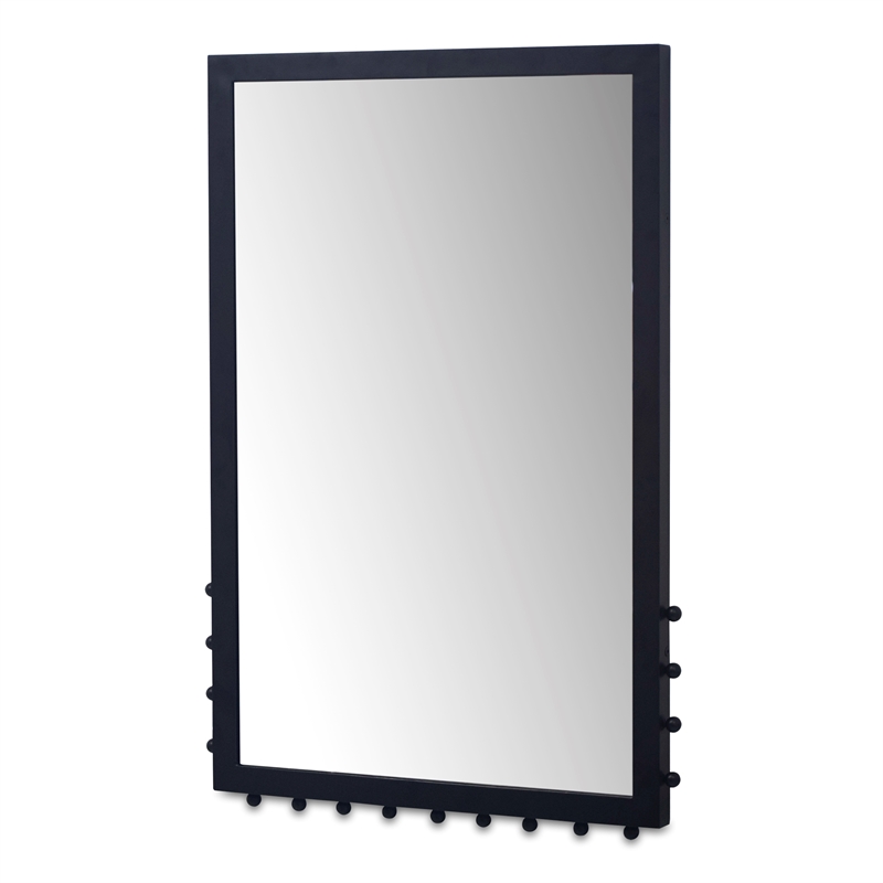 Moe's Home Collection Figaro Mirror Metal Black
