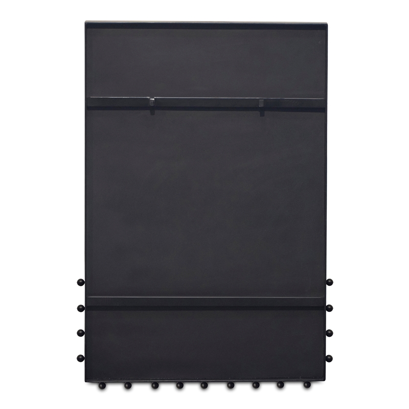 Moe's Home Collection Figaro Mirror Metal Black