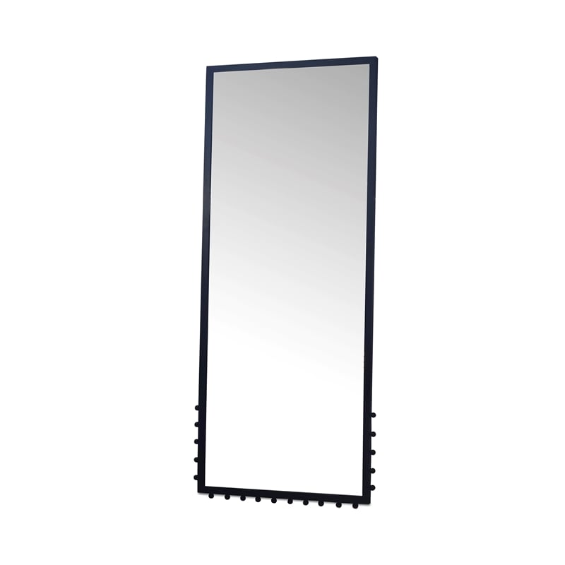 Moe's Home Collection Figaro Mirror Metal Black