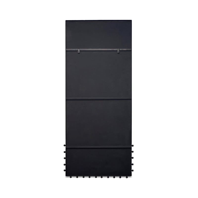 Moe's Home Collection Figaro Mirror Metal Black