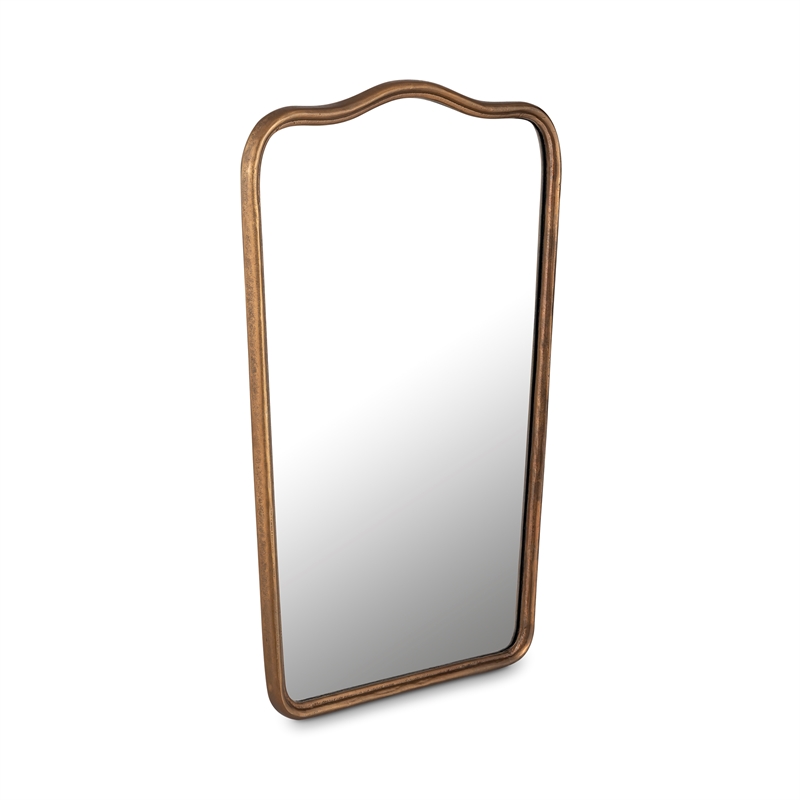 Moe's Home Collection Keyes Mirror Metal Yellow