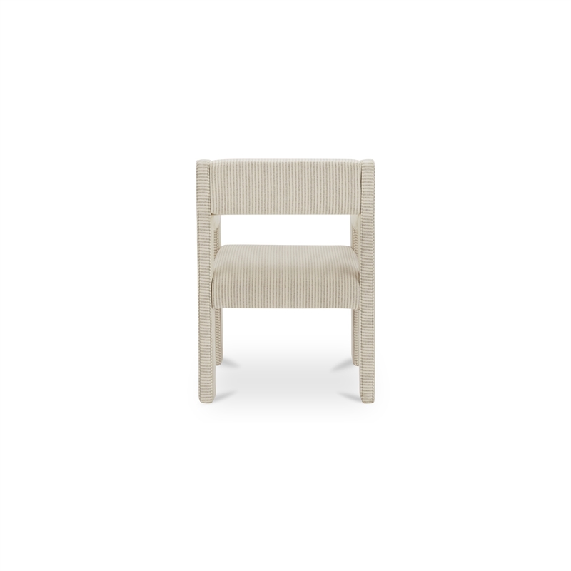 Moe's Home Collection Elise Dining Chair Fabric Gray