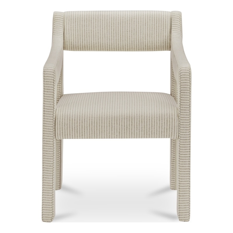 Moe's Home Collection Elise Dining Chair Fabric Gray