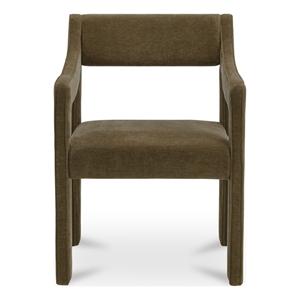Moe's Home Collection Elise Dining Chair Fabric Green