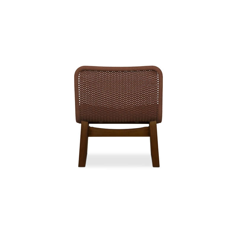 Moe's Home Collection Savanna Outdoor Chair Wood Brown