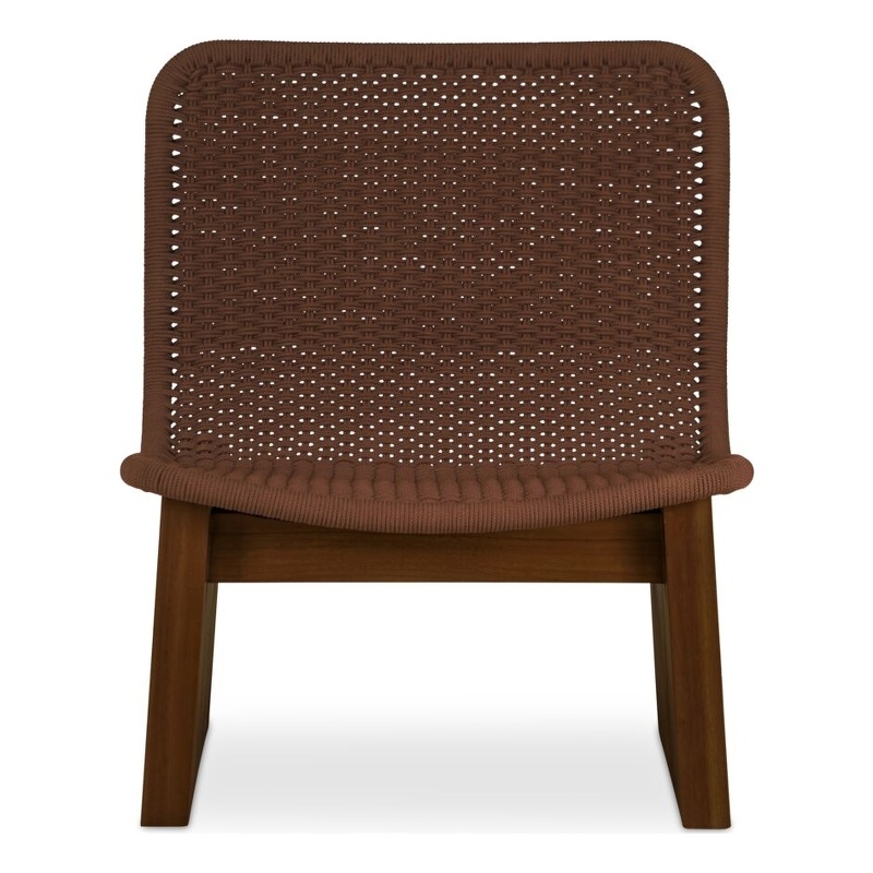 Moe's Home Collection Savanna Outdoor Chair Wood Brown