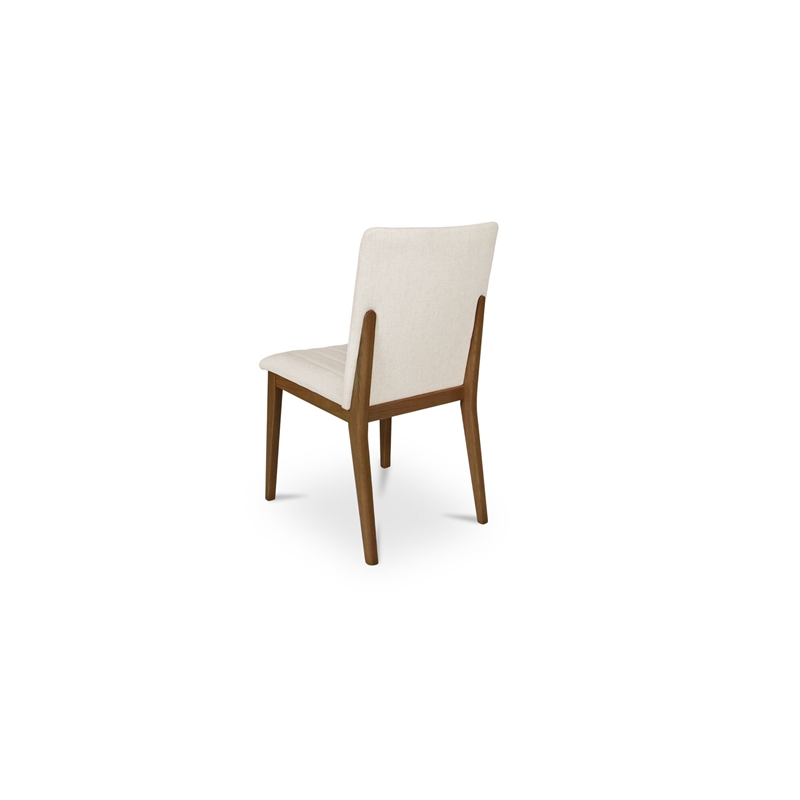 Moe's Home Collection Demi Dining Chair Fabric White