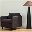 Moe's Home Collection Teller Accent Chair Fabric Black