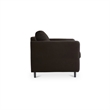 Moe's Home Collection Teller Accent Chair Fabric Black