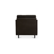 Moe's Home Collection Teller Accent Chair Fabric Black
