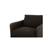 Moe's Home Collection Teller Accent Chair Fabric Black