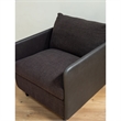 Moe's Home Collection Teller Accent Chair Fabric Black