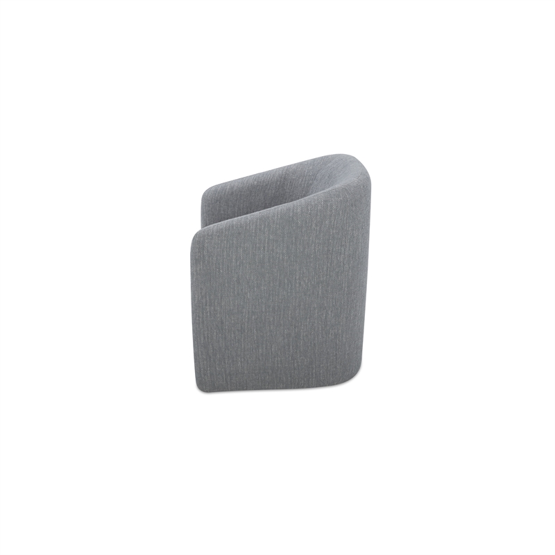 Moe's Home Collection Sandy Dining Chair Fabric Gray