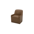 Moe's Home Collection Maisie Dining Chair Leather Tan