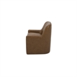 Moe's Home Collection Maisie Dining Chair Leather Tan