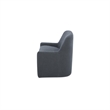 Moe's Home Collection Maisie Dining Chair Fabric Blue