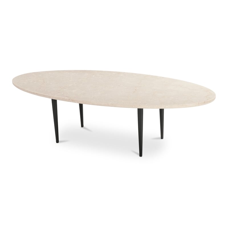 Moe's Home Collection Winona Coffee Table Stone Beige
