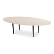 Moe's Home Collection Winona Coffee Table Stone Beige