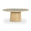 Moe's Home Collection Carly Coffee Table Stone Beige