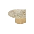 Moe's Home Collection Carly Coffee Table Stone Beige