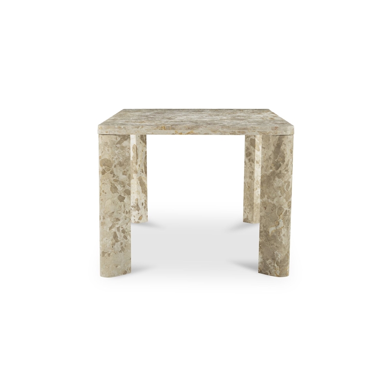 Moe's Home Collection Segment Dining Table Stone Beige