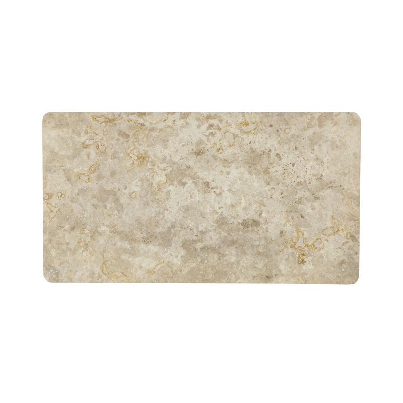 Moe's Home Collection Segment Dining Table Stone Beige