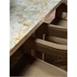 Moe's Home Collection Segment Dining Table Stone Beige