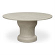 Moe's Home Collection Magnolia Outdoor Dining Table Concrete White