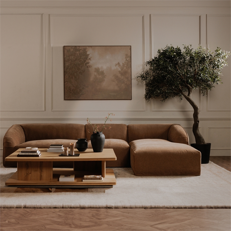 Moe's Home Collection Casey Coffee Table Wood Natural