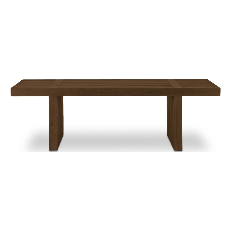 Moe's Home Collection Fletcher Outdoor Coffee Table Wood Brown