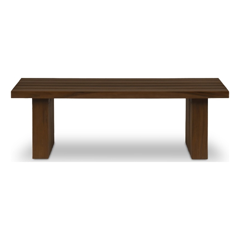 Moe's Home Collection Denby Outdoor Coffee Table Wood Brown