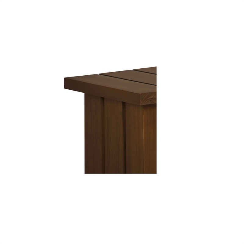 Moe's Home Collection Denby Outdoor Table Wood Brown