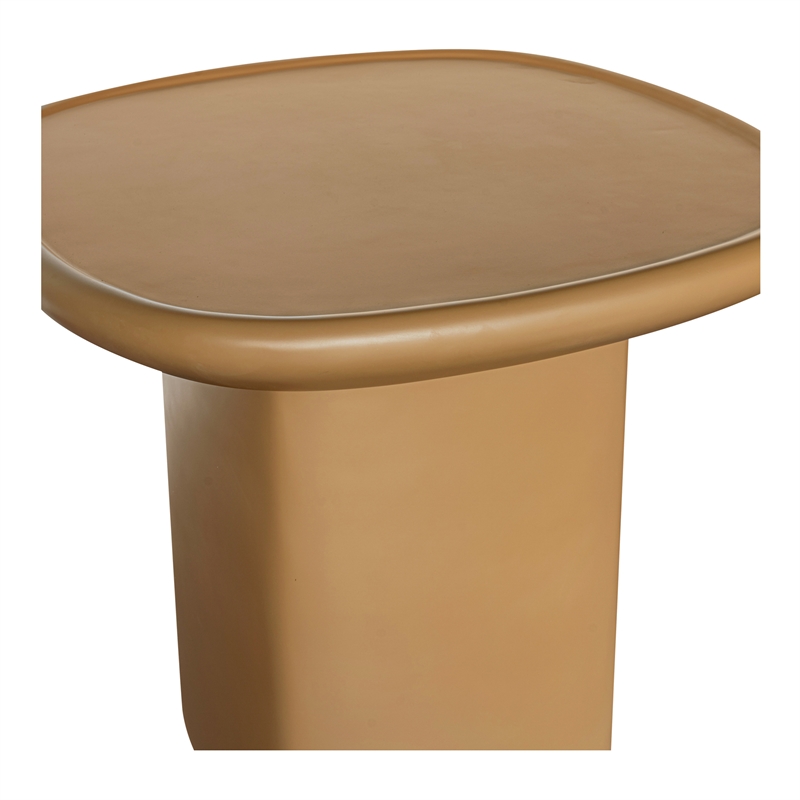 Moe's Home Collection Manon Outdoor Table Concrete Yellow
