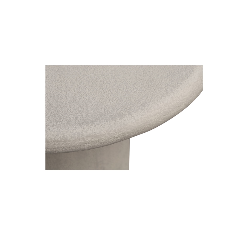 Moe's Home Collection Frida Outdoor Table Concrete White