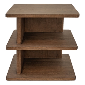 Moe's Home Collection Casey Side Table Wood Brown