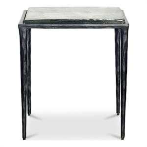 Moe's Home Collection Mari Side Table Metal Clear